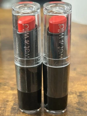 Wet N Wild Megalast Lipstick #970 Purty Persimmon Sealed Rare HTF 2 Pack - Image 1 of 3