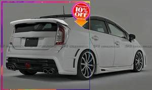 For TOYOTA Prius ZVW30 08'.05~11'.11 KN Style FPR Unpainted Rear Trunk Wing Lip - Foto 1 di 8