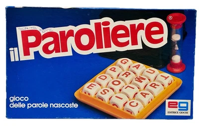 IL PAROLIERE EG EDITRICE GIOCHI VINTAGE GIOCO TAVOLO SOCIETÀ TABLE GAME - Immagine 1 di 3