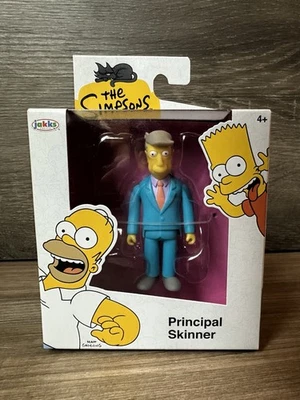 The Simpsons Principal Skinner 2.5” Action Figure  Wave 4 Jakks Pacific New - Image 1 of 4