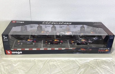 Bburago Formula Racing Red Bull Racing F1 Multi-Car Set 1:43 Diecast Unopened - Image 1 of 4