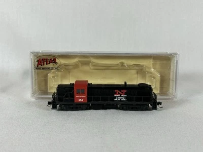 N Atlas New Haven RS-3 #555 MTL Couplers - Image 1 of 4