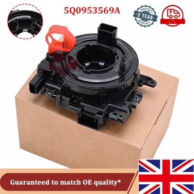 For VW Tiguan 2007 to 2024 Clock Spring Squib 5K0953569 5Q0953569A NEW - Image 1 of 4