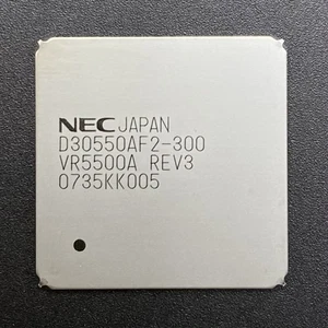 NEC VR5500A CPU D30550AF2-300 MIPS 64-bit RISC Microprocessor BGA 300MHz - Picture 1 of 3