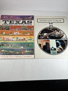 1967 Visitors Guide To Dallas & 60s-70s Texas America's Fun-Tier-Texas HWY Dept. - Foto 1 di 24