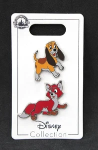 Collezione Spille Disney - La Volpe e il Segugio Todd e Set di Spille Smaltate in Rame - Foto 1 di 2