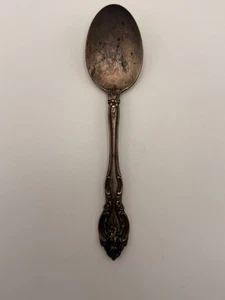 Antique Gorham Sterling Silver Spoon – Ornate Floral Scroll Pattern – Hallmarked - Picture 1 of 9