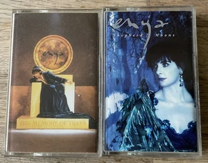 Enya-The Memory of Trees & Shepherd Moons-2 x 1990’s Cassette Tape albums-VGC - Picture 1 of 4