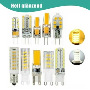 G9 G4 E14 Led Lampe 2W 3W 5W 6W 7W Birne COB AC/DC 12V 220V Warmweiß/ Kaltweiß - Bild 1 von 27