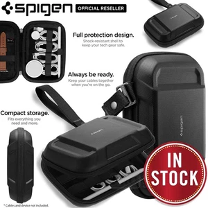 SPIGEN Rugged Armor Pro Storage Carry Pouch Cable Organizer Travel Passport Bag - Picture 1 of 19