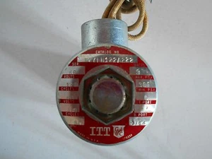 ITT General Controls Magnetventil max psi 300 120 V K27LH122A222 vintage gebraucht - Bild 1 von 2
