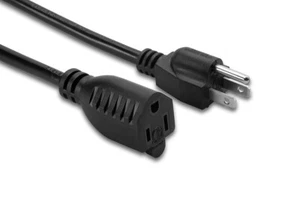 Heavy Duty Power Extension Cord 16AWG 13A, 125V (NEMA 5-15P to NEMA 5-15R) UL - Picture 1 of 4