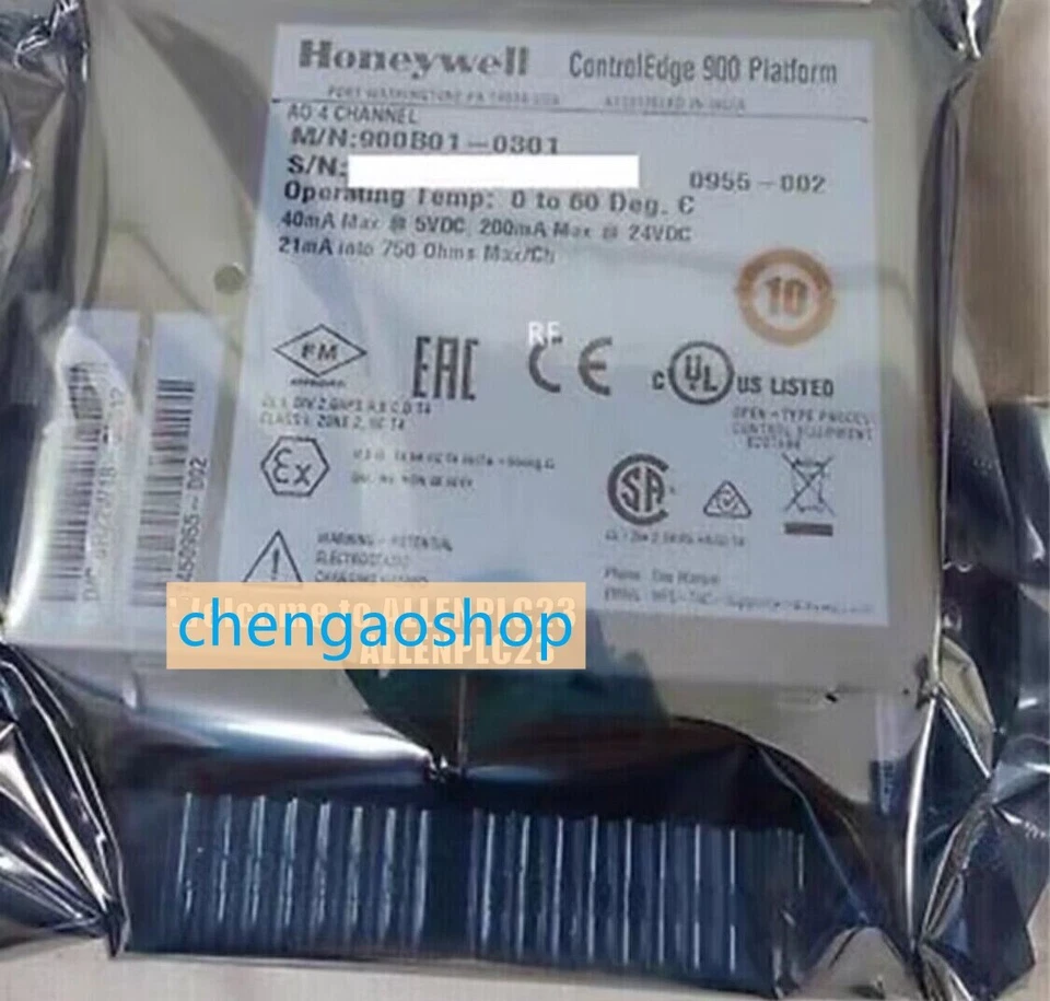 900B01-0301 Honeywell Module NEW (free Fedex or DHL) #U4235D YG - Image 1 of 1