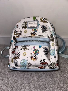 NWOT Disney Loungefly Mini Backpack Mickey & Minnie’s Runaway Railway Pluto - Picture 1 of 8