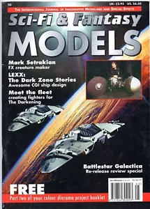Sci-Fi & Fantasy Models Magazine Issue #20 May 1997 Battlestar Galactica - Picture 1 of 4