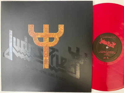 JUDAS PRIEST - Reflections - 50 Heavy Metal Years Of Music LP (2021 "red" EPIC) Foto 1 de 2