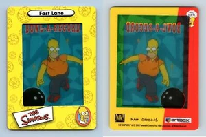 Fast Lane #5/45 The Simpsons Film Cardz 2000 Artbox Trading Card - Picture 1 of 1