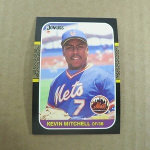 Kevin Mitchell RC 1987 Donruss #599 New York Mets