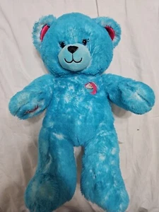 Build A Bear 16" Blue Happy Birthday Bear. Read Description - Imagen 1 de 5