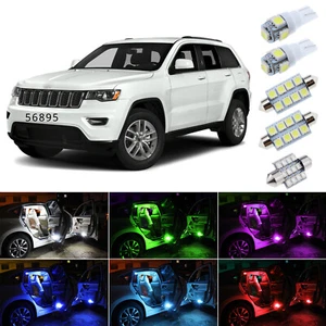 LED Interior License Light Package Kit For Jeep Grand Cherokee 2014-2019 2020 - Picture 1 of 18