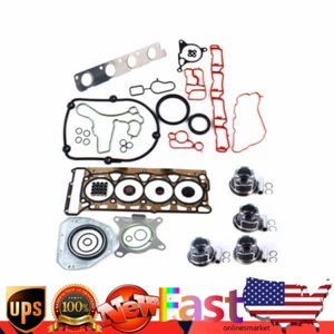 Engine Rebuild Kit Overhaul Piston Pin 21mm Set For VW Golf Jetta Audi 2.0 TFSI - Picture 1 of 18