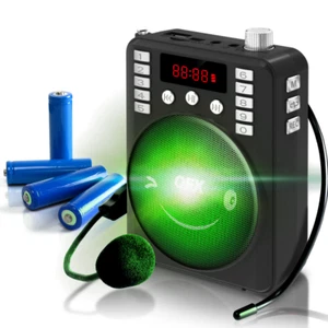 Sistema de Altavoces PA Recargable QFX BT-94 3" + USB/SD/FM/LED + Micrófono Headworn - Imagen 1 de 7
