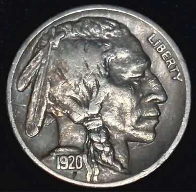 1920-S  BUFFALO NICKEL  ~ TOUGHER DATE COIN ~ HIGH GRADE  - Image 1 of 2