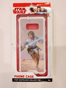 Star Wars Phone Case for Samsung Galaxy S8 Luke Skywalker Thinkgeek 14+ Disney - Picture 1 of 2