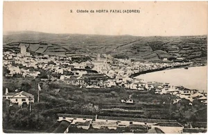 Postal portuguesa circa 1900/10 Cidade da Horta Fayal, Azores - Imagen 1 de 1