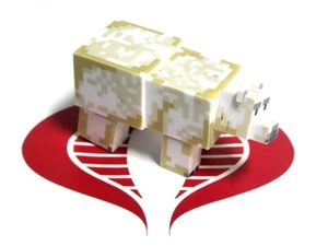 Minecraft Action Figure Wild Animal Pack 3 Polar Bear 4" Jazwares  - Picture 1 of 1