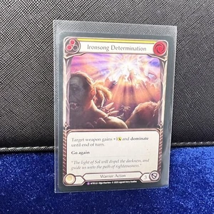 Ironsong Determination Flesh & Blood Super WTR122 NF Bienvenido a Rathe Unlimited - Imagen 1 de 2