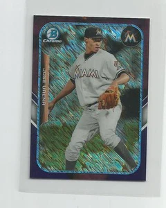 2015 Bowman Chrome JOSE URENA Farm's Finest Purple Shimmer 245/250 - Picture 1 of 1