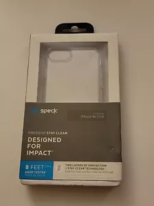 Speck Presidio Stay Clear Apple iPhone SE 2020, 8, 7, 6S - Clear (119398-5085) - Picture 1 of 4