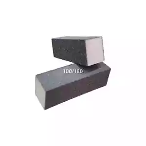 Dixon Buffer 3 way Gray Black Grit 100/180 bag 8pcs - Picture 1 of 2