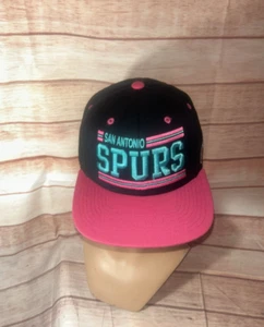 Mitchell & Ness Black/Pink NBA San Antonio Spurs HWC All Star Color Snapback - - Picture 1 of 8