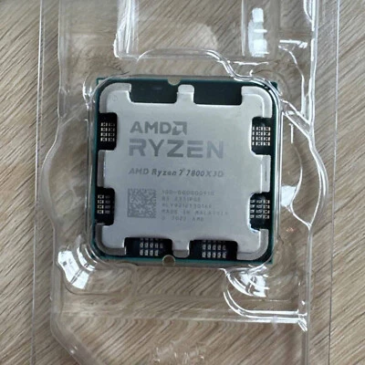 Compatible AMD Ryzen 7 7800X3D 8-Cores 4.2GHz Socket AM5 Gaming CPU Processor - Image 1 of 2
