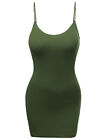 Fashionoutfit Lightweight Daily Casual Classic Solid Cami