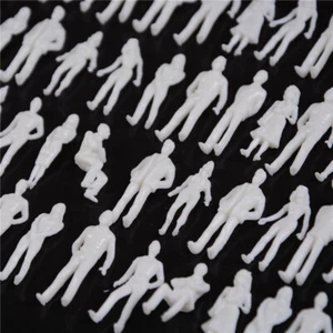 10 Pcs 1:50 Scale Model Human Scale Ho Modell Abs Kunststoff Mensc H5B PeTAI - Bild 1 von 8