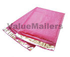 250 #000 Pink Poly Bubble Mailers Envelopes Bags 4x8 Extra Wide Bag 4" X 8"