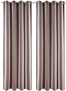 FERTIGDEKO, Farbe braun, 2 Stück, my home mit Ösen -471635- - Bild 1 von 8