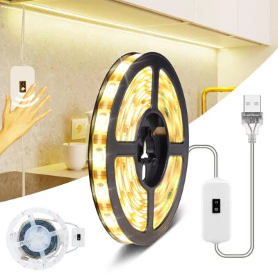 1M 5M Hand Sweep Waving ON OFF Sensor DC5V USB LED Strip Light Backlight Lamps - Image 1 of 4