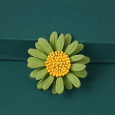 Cute Sunflower Brooch Pins for Hijab Hats Dress or Bags Jewelry Accessories FT