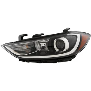 Headlight fits Hyundai Elantra 17-18 Sedan Halogen w/ DRL Korea Built Driver - Bild 1 von 5