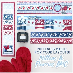 Creative Memories Mittens & Flurries Border Maker Cartridge - Picture 1 of 2