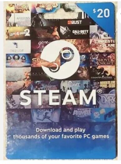 Steam Gift Card w/Receipt $100 Steam Wallet - FAST SHIPPING