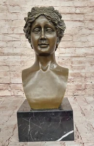 Escultura de bronce Mavchi Venus diosa romana coleccionable mitología griega - Imagen 1 de 10