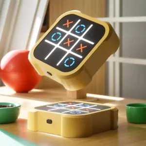 3-in-1 TIC-TAC-TOE Electric Puzzle Table Game Handheld Bolt Game Family - Picture 1 of 14