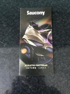 Saucony Athletic Footwear Autumn 1993 A4 Flyer - Picture 1 of 3