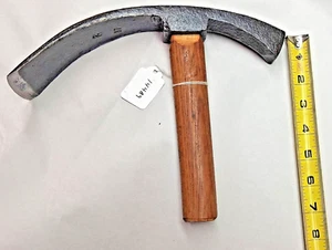 COOPER"S Adze, Vintage 9-5/8" Testa Lunga COOPER'S Adze con Lama Larga 2-17/32" - Foto 1 di 4