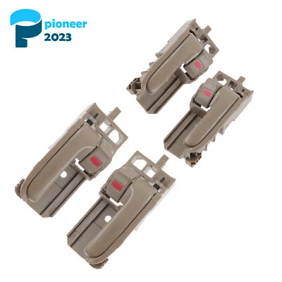 4 peças maçaneta interna dianteira esquerda direita para Toyota Matrix 2003-2008 - Imagem 1 de 4